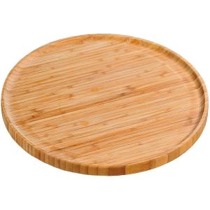 China round small bamboo wood serving trays wholesale