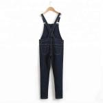 Trendy Suspender Trousers Jeans Bib Pants Long Section For Student Girls