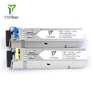 China Fiber Optic SFP 1.25 G 1310nm 20KM BIDI LC DDM SFP Module wholesale