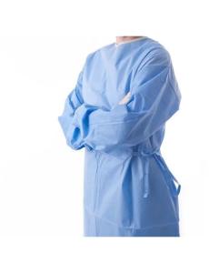 China Doctor Patient Disposable Protective Gowns Non Woven Reinforced Eco Friendly wholesale