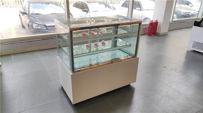 Meat Food Stainless Steel Table Top Freezer 1.8m Dirct Cooling