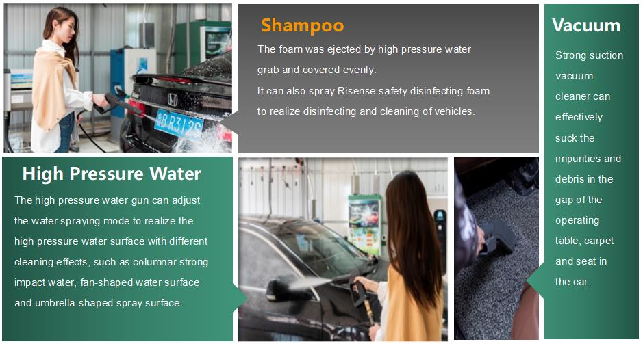 10 Mpa 80kgs Water Pressure Self Service Car Washing Machine
