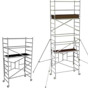 China Portable Steel 1m Aluminum Ringlock Scaffolding Tower wholesale