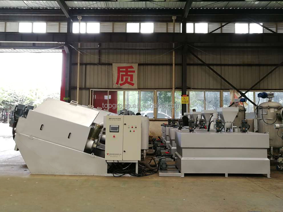 Straight TPDL Screw Press for Industrial Waste Water Treatment and Sludge Dewatering