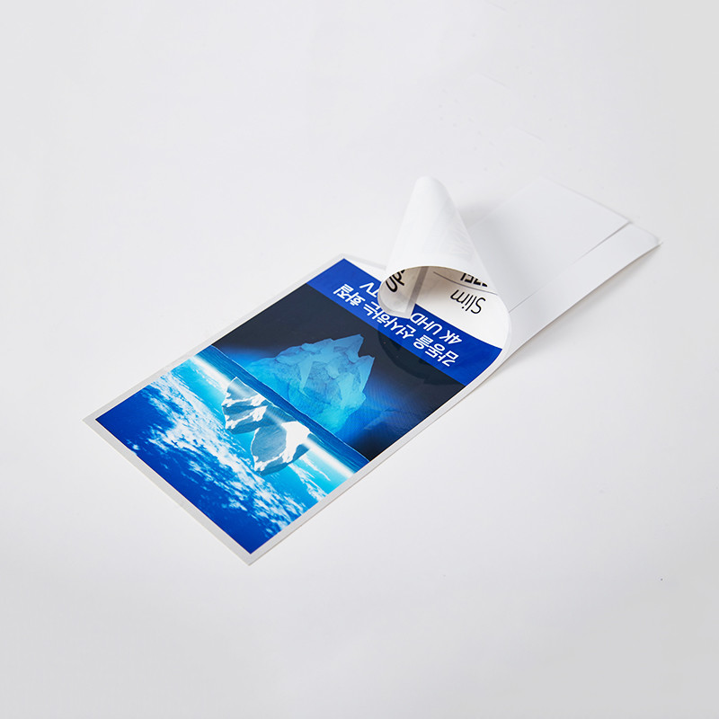 Custom Self Adhesive Label Sticker Fixed Transparent Digital LOGO