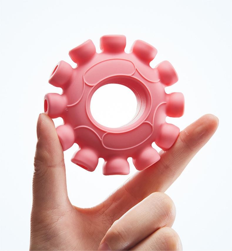Silicone Grip Strength Trainer Suction Cup Hand Strengthener Grip Trainer For Rock Climbing Adjustable Finger Exerciser