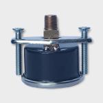 Painted Steel Utility Pressure Gauge 40mm 300 PSI Manometer Bar