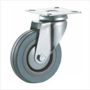 China hardwood floor swivel caster rubber caster wheels furniture wheels 2 in wholesale