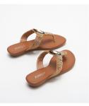 BS162 588-1 Flip-On Beach Shoes Slippers New Summer Fashion Outer Wearing