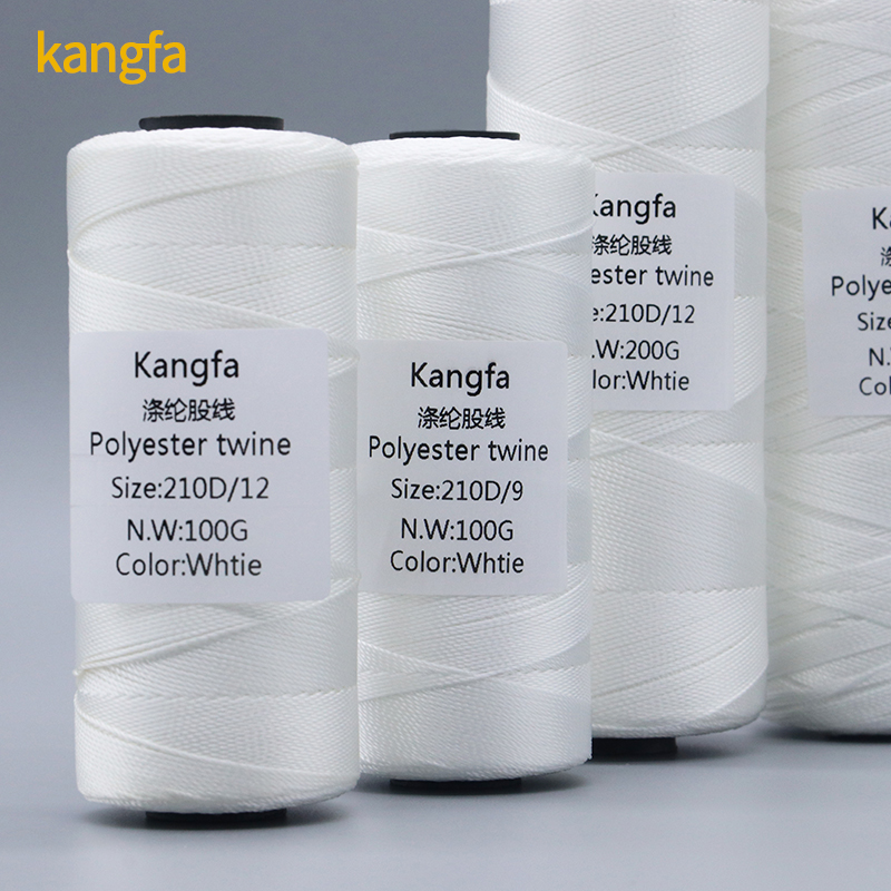 210d/3/6/9/12/15/18/21/32/48 Nylon Monofilament Fishing Net Twine Thread in 304 Colors