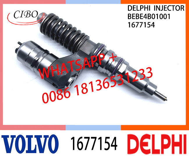 VOL 1677154 BEBE4B01001 Fuel engine Diesel Injector 1677154 BEBE4B01001 A0 for VOL D12 3045 EURO SPEC