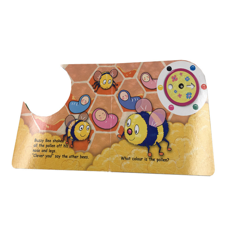 Matt Lamination Paper Printing Services Toddler Hardcover Board Book