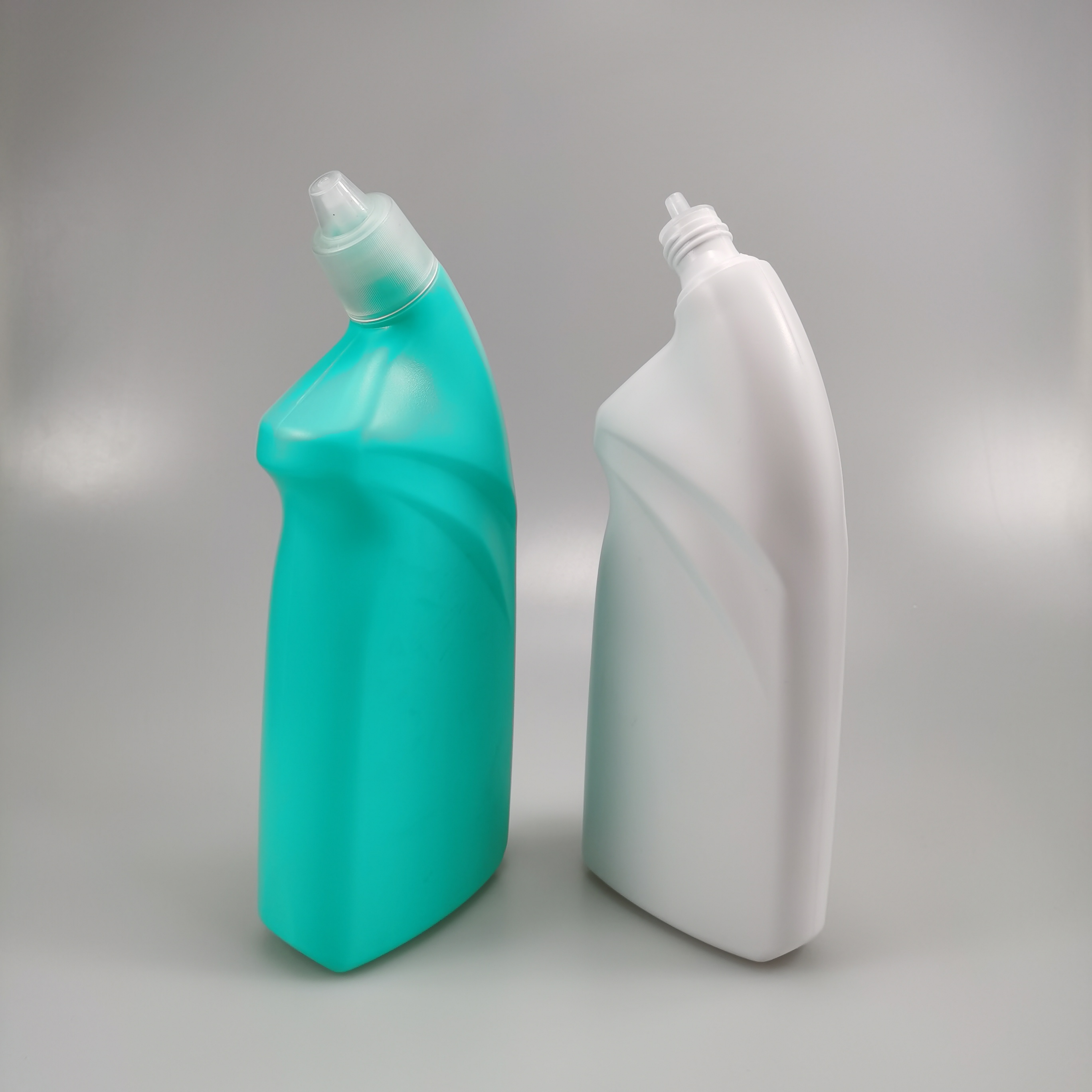 Decal Surface 700ml PETG Body Material Toilet Cleaner Bottle for Refillable Detergent