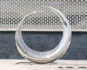 China 4.0 Meter High 316L Grade Stainless Steel Sculpture wholesale