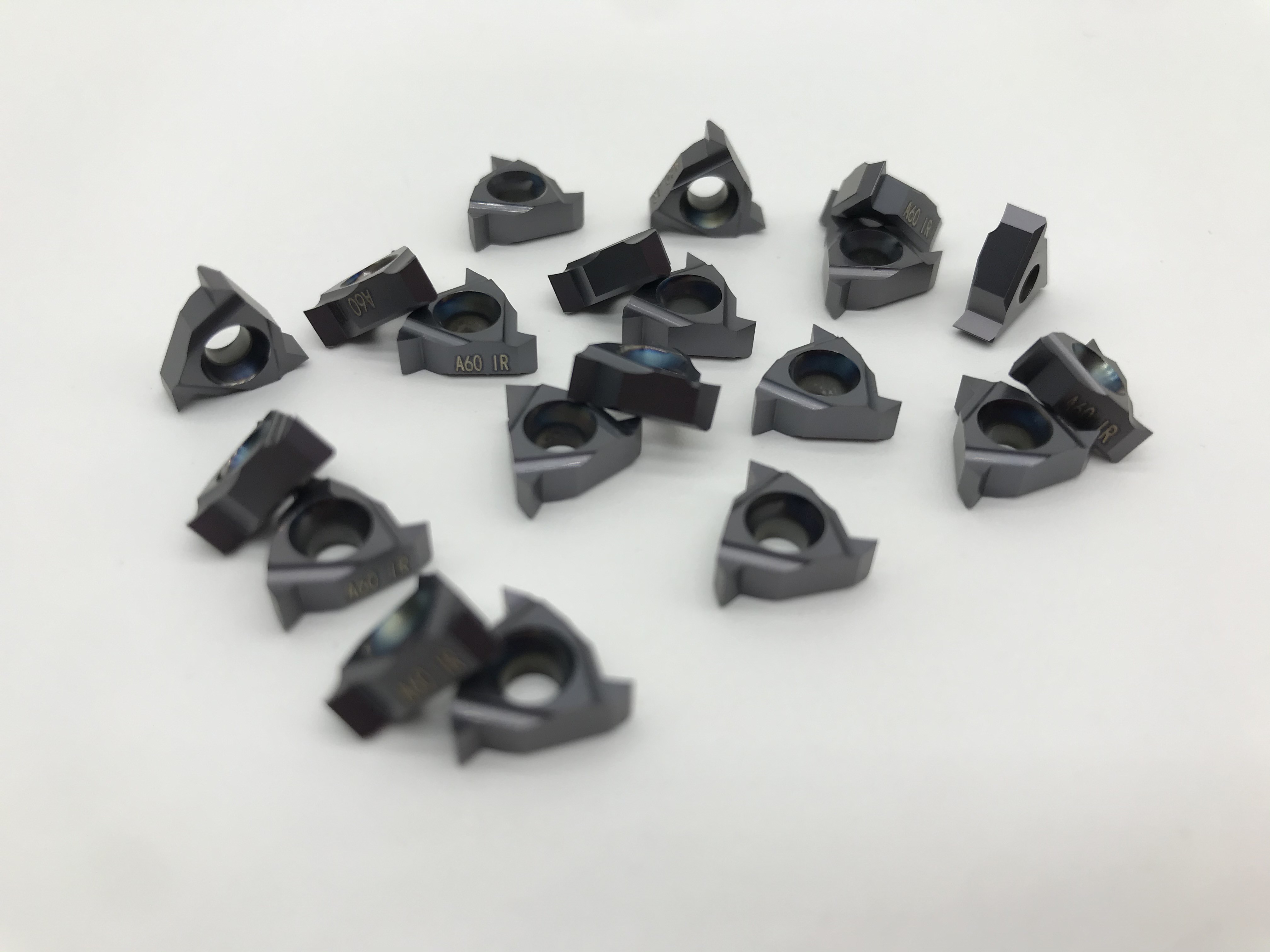 Tungsten Carbide Insert Threading Tool Insert 16ER/IR AG55 For Lathe