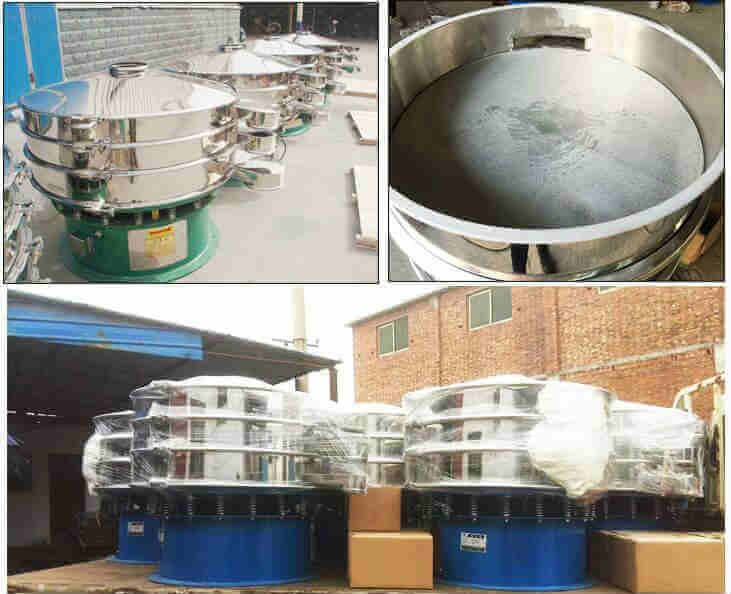High Efficiency Powder Sieving Machine Large Capacity