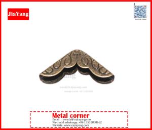 China anti brass metal corner folding tip for menu wholesale