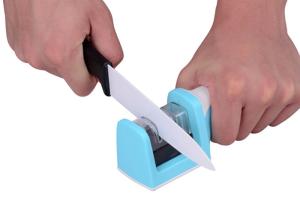 China Powerful Diamond Steel Knife Sharpener Abrasive Wheel Sharpening Stone Kitchen Tool wholesale