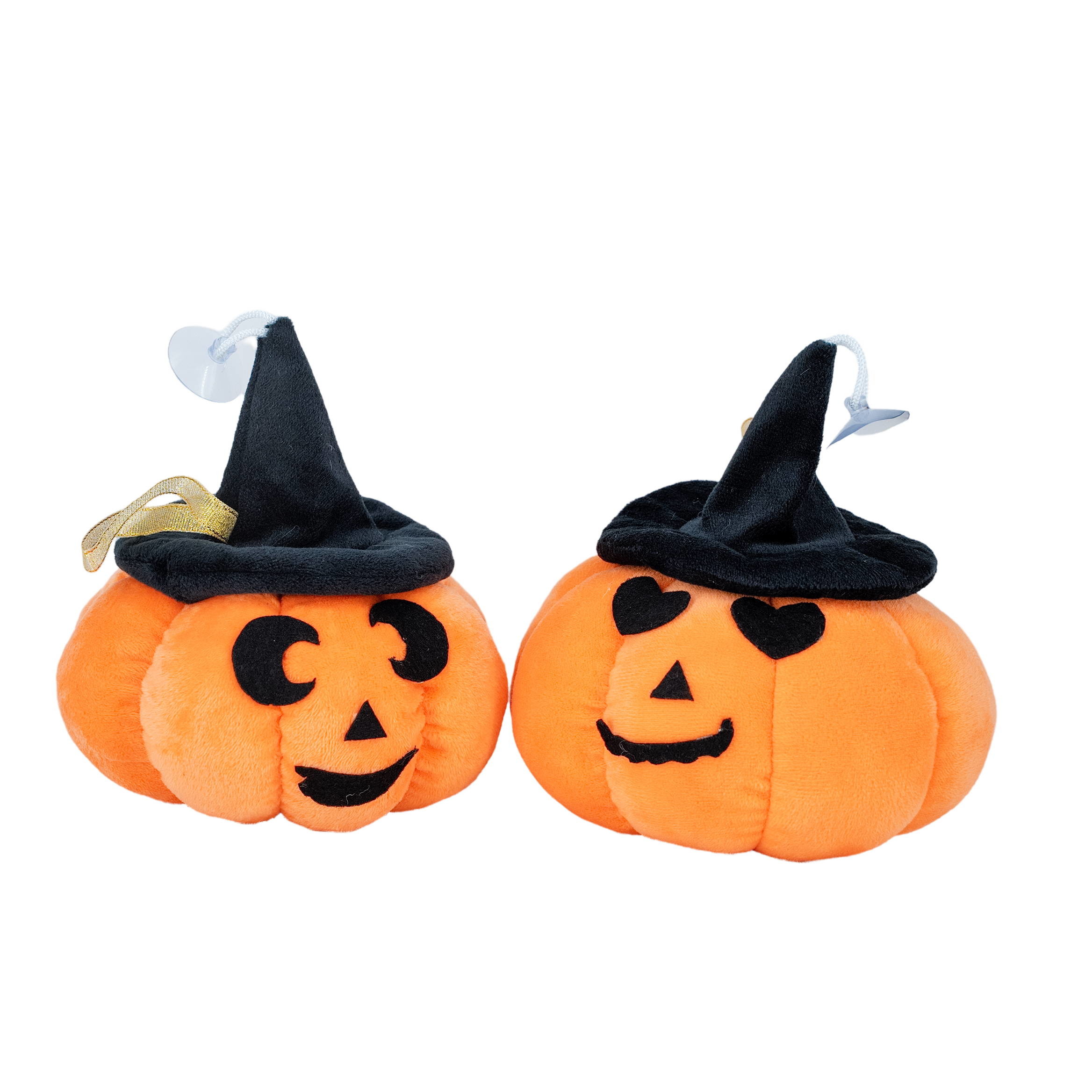 OEM Stuffed Embroidered Orange Pumpkin Plush Pillow For Halloween Holiday Gifts
