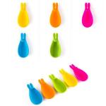 Beautiful Rabbit Tea Bag Holder Cute Silicone Cup Hanging Tool Gift Coffee Tea
