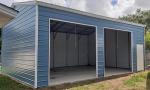 Q355 Q235 Prefab Metal Garage Light Frame Steel Construction