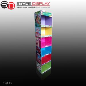 China toys floor display stand with five tiers wholesale