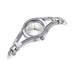 Waterproof Silver Quartz Watch Quartz Seiko Movement Alloy Metal