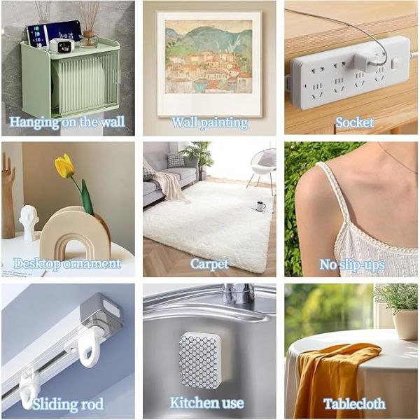 Double-sided long filament adhesive tape mesh glass fiber carpet tape