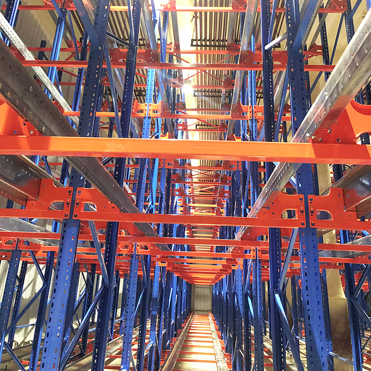 Blue/Orange/Yellow/Grey Heavy Duty Shuttle Rack System with 1500kg Load Capacity