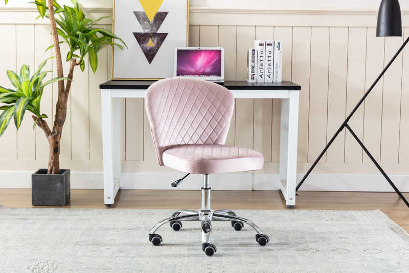 Computer Chair Task Chair Home Executive Desk Chair-Pink