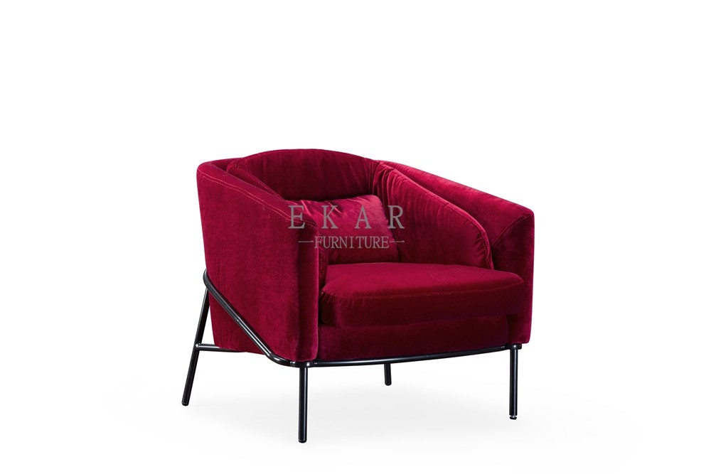 Modern Recliner Living Room Fabric Leisure Chair