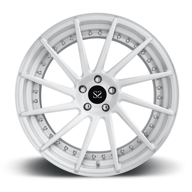 Silver Barrel For BMW M8 Wheels 23 Inch 2-PC Forged Alloy Custom Rims