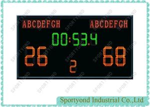 China Electronic LED Handball scoreboard wth time display wholesale