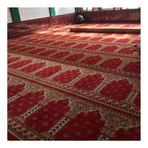 China Wall to Wall Mosque Carpet Mosque Prayer Rug Flooring Prayer Rug wholesale