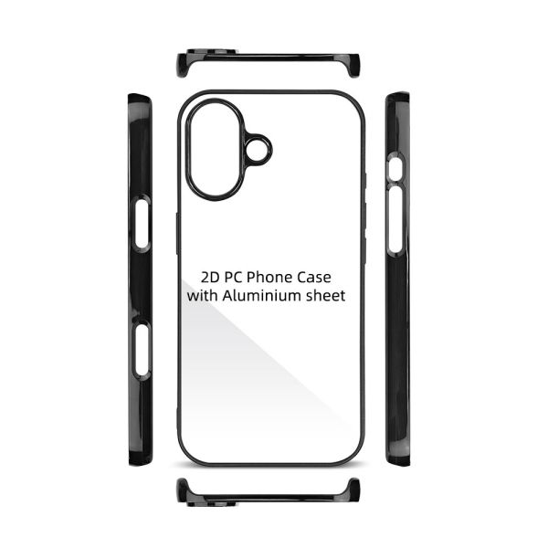 Iphone 16 Pro Phone Case For Sublimation Custom Printing 2D PC Blank Sublimation Phone Cases