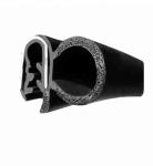 Custom Size Black Color Metallic EPDM Car Door Rubber Seals Strip for Industrial