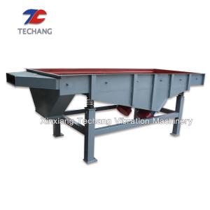 China Linear Dewatering Vibrating Screen , Mine Tailings Water Recycling Equipment wholesale