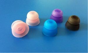 China Popular Colorful Silicone Earphone Cover For Multimedia , Noise - Cancelling wholesale