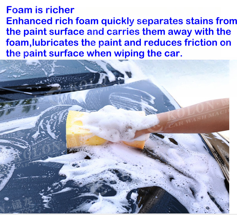 Car Wash Shampoo Foaming Activated Lollipop Perfumed Detergent
