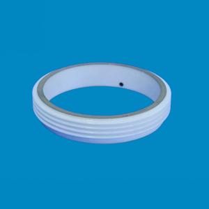 China 3.6g/Cm³ 95% Alumina Ceramics Ring High Insulation Heat Resistant wholesale