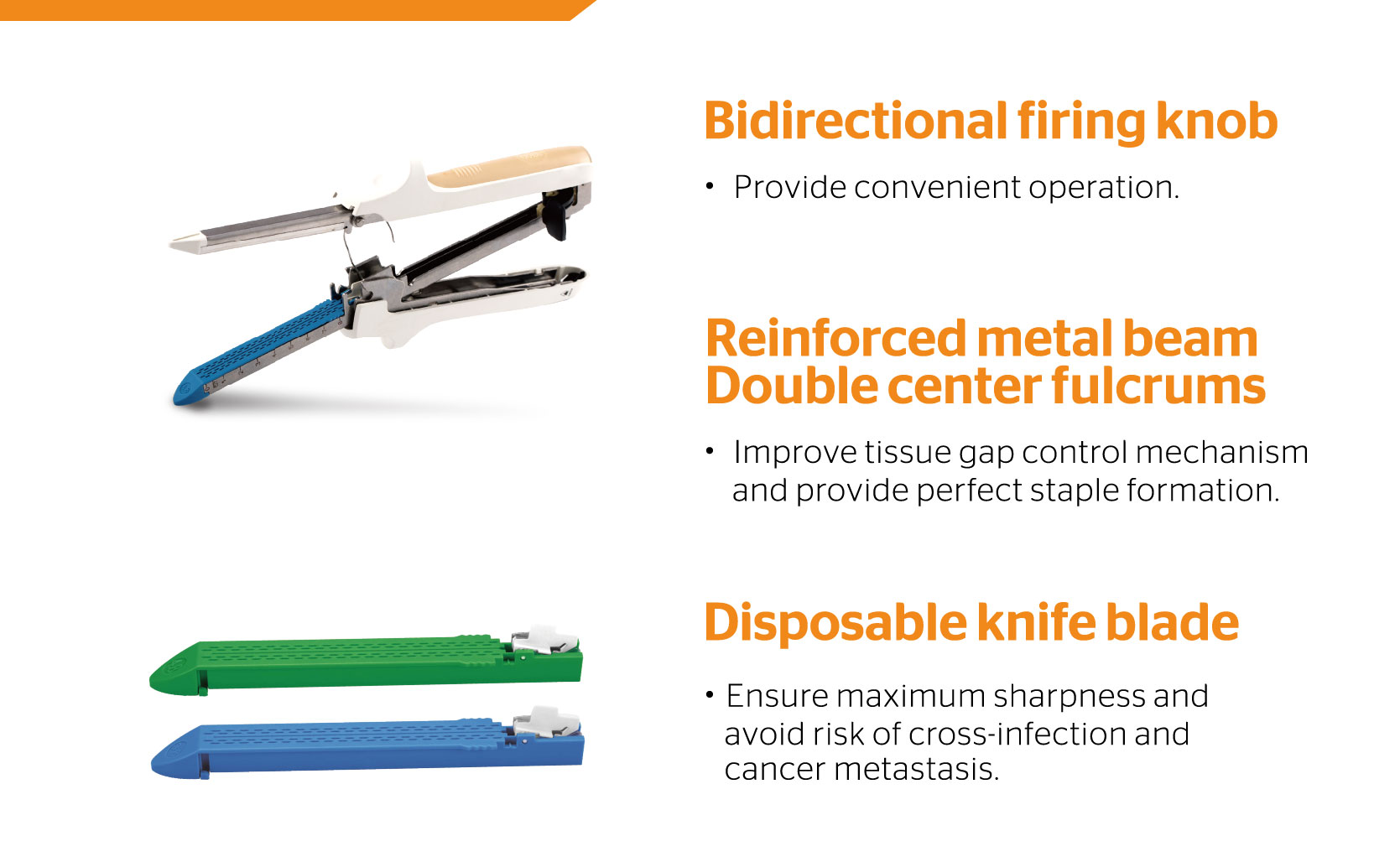 Miconvey Cutter Stapler -Surgical Linear Stapler Cutter