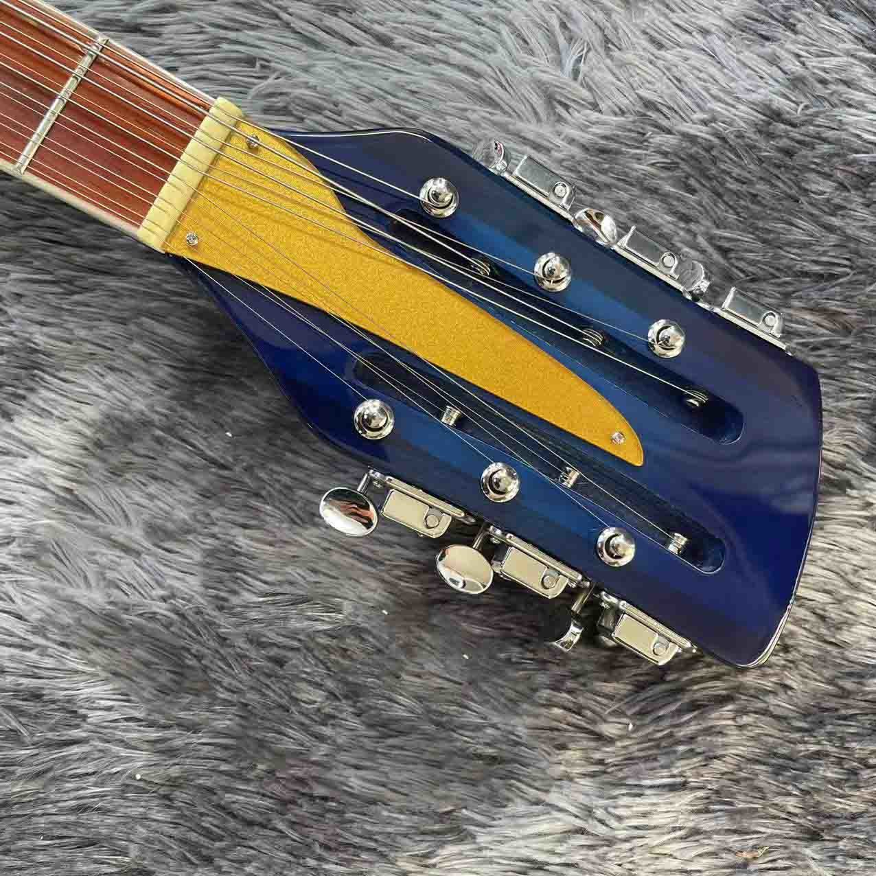 Custom Ricken Neck Through Body Tom Petty Signature 660 Style 12 Strings Electric Guitar