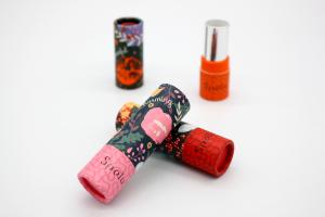China 12.7mm OEM Paper Lipstick Tube C1S Paper Lip Balm Containers Bulk wholesale