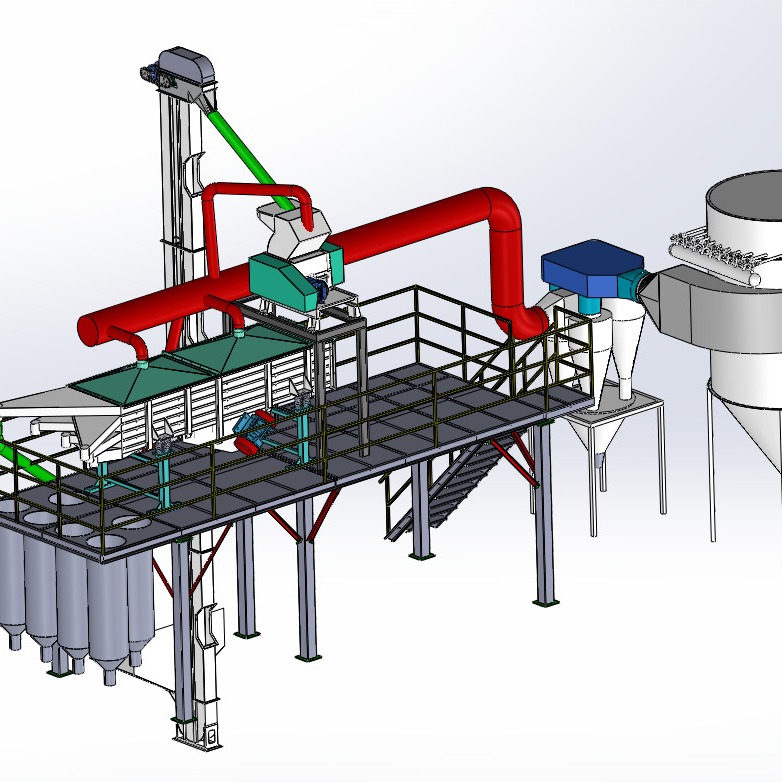 Fully Automated Activated Carbon Plant Machinery Customizable Design