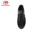 Smooth Leather Sport Safety Shoes , Comfortable Lightweight Steel Toe Sneakers