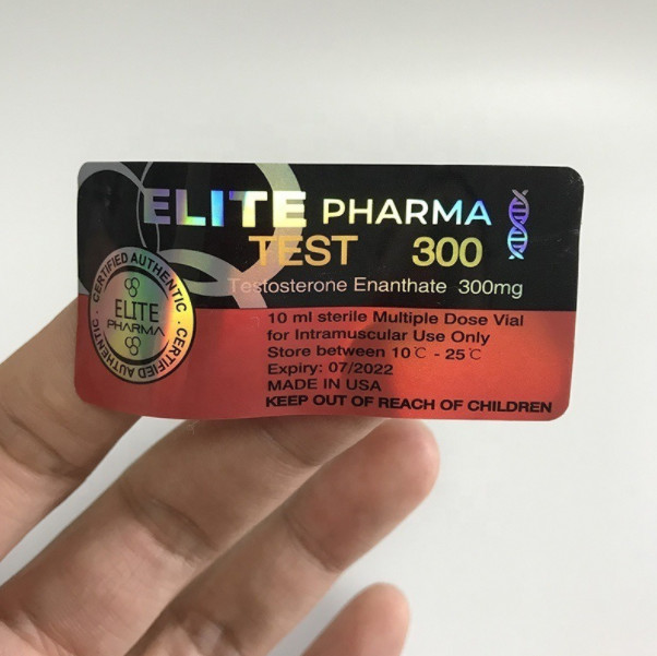 Masteron Enanthate Vial Labels Stickers For Vishnu Pharma Oils Bottles