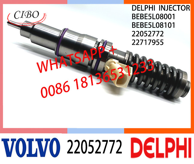 Fuel engine Diesel Injector 22052772 BEBE5L08001 BEBE5L08101 22717955 E3.5 for VOL MD16 EURO 6