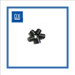 Stainless steel oxidation blackened double lead inch short transmission worm
