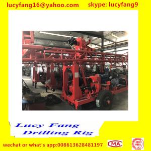 China China Popular Good Quality Trailer Mounted Mobile CST-200 Hydraulic Big Pile hole Drilling Rig For 200 m Depth wholesale
