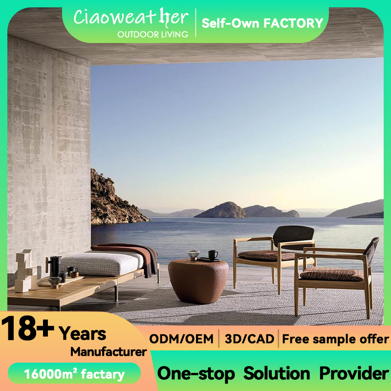Hotel Restaurant Home Dining Wooden Chair with Teak Material and Mail Packing